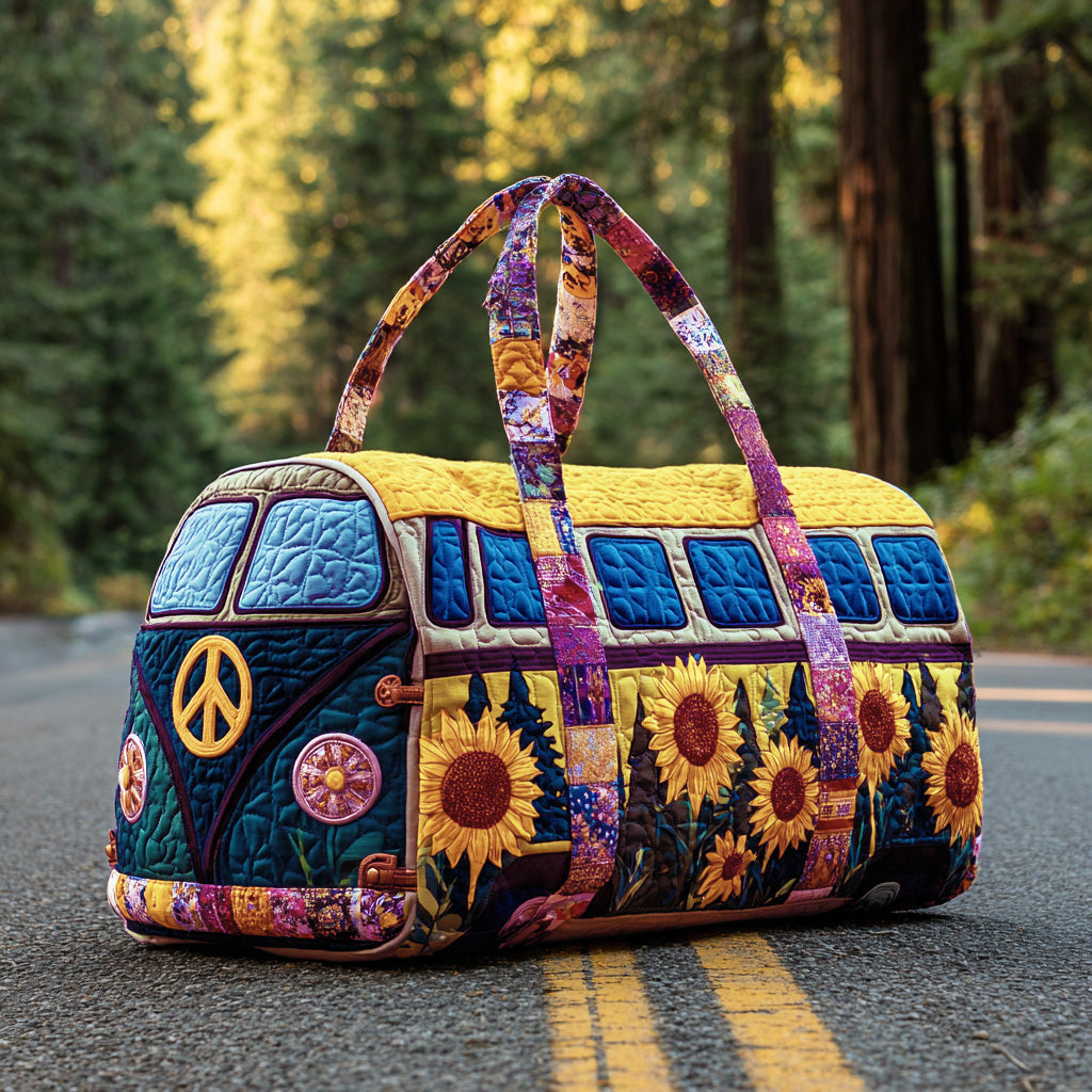 Quilted Travel Bag – Colourful Ride