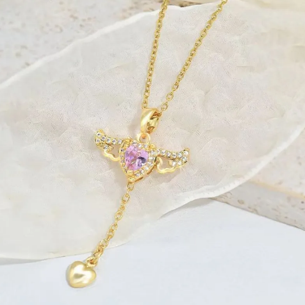 Necklace “Angel Heart Cupid”