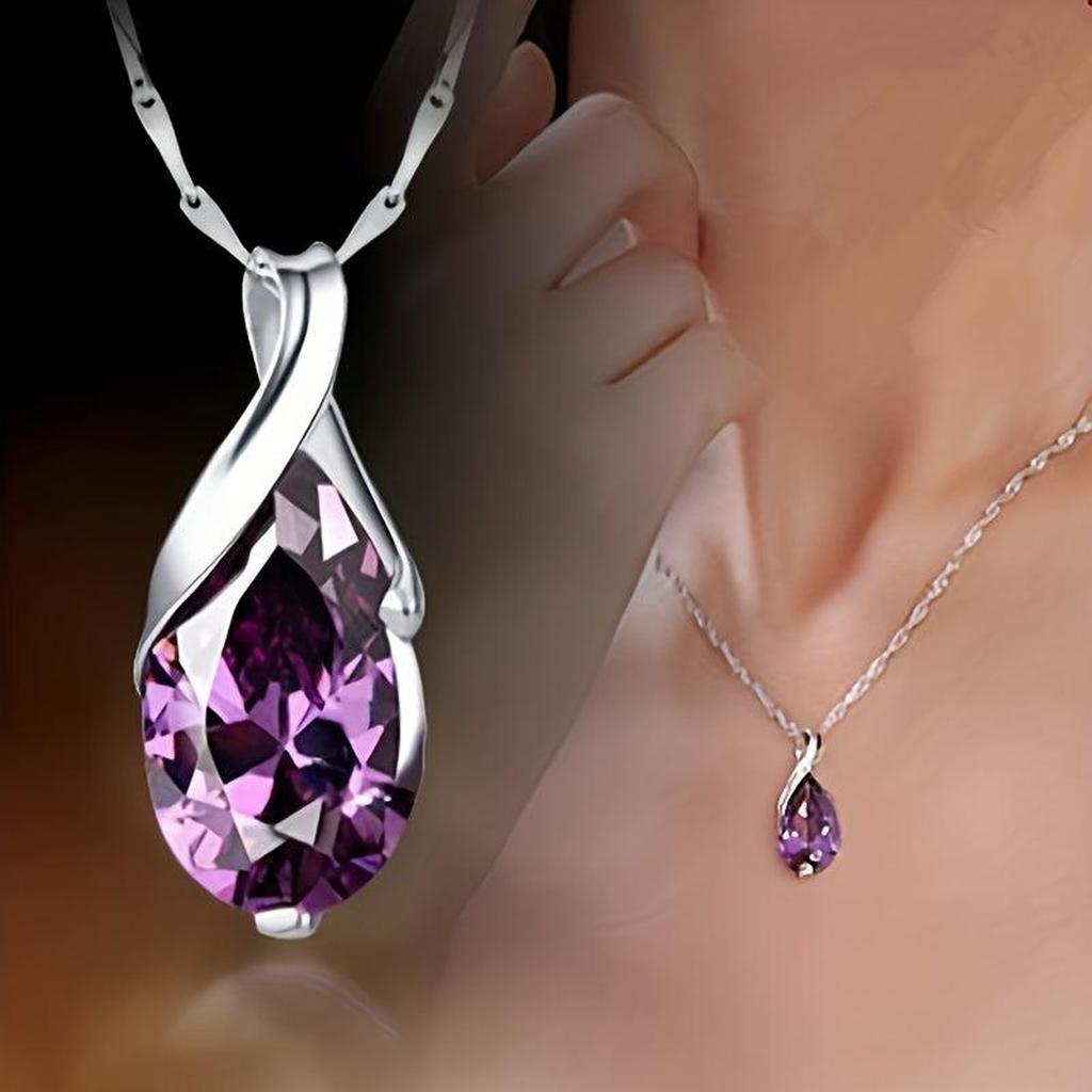 Necklace “Verena” with Amethyst