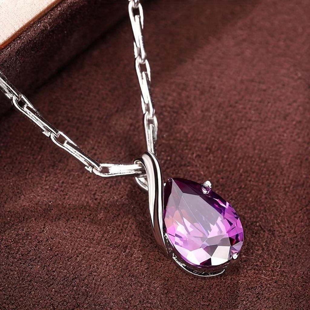 Necklace “Verena” with Amethyst