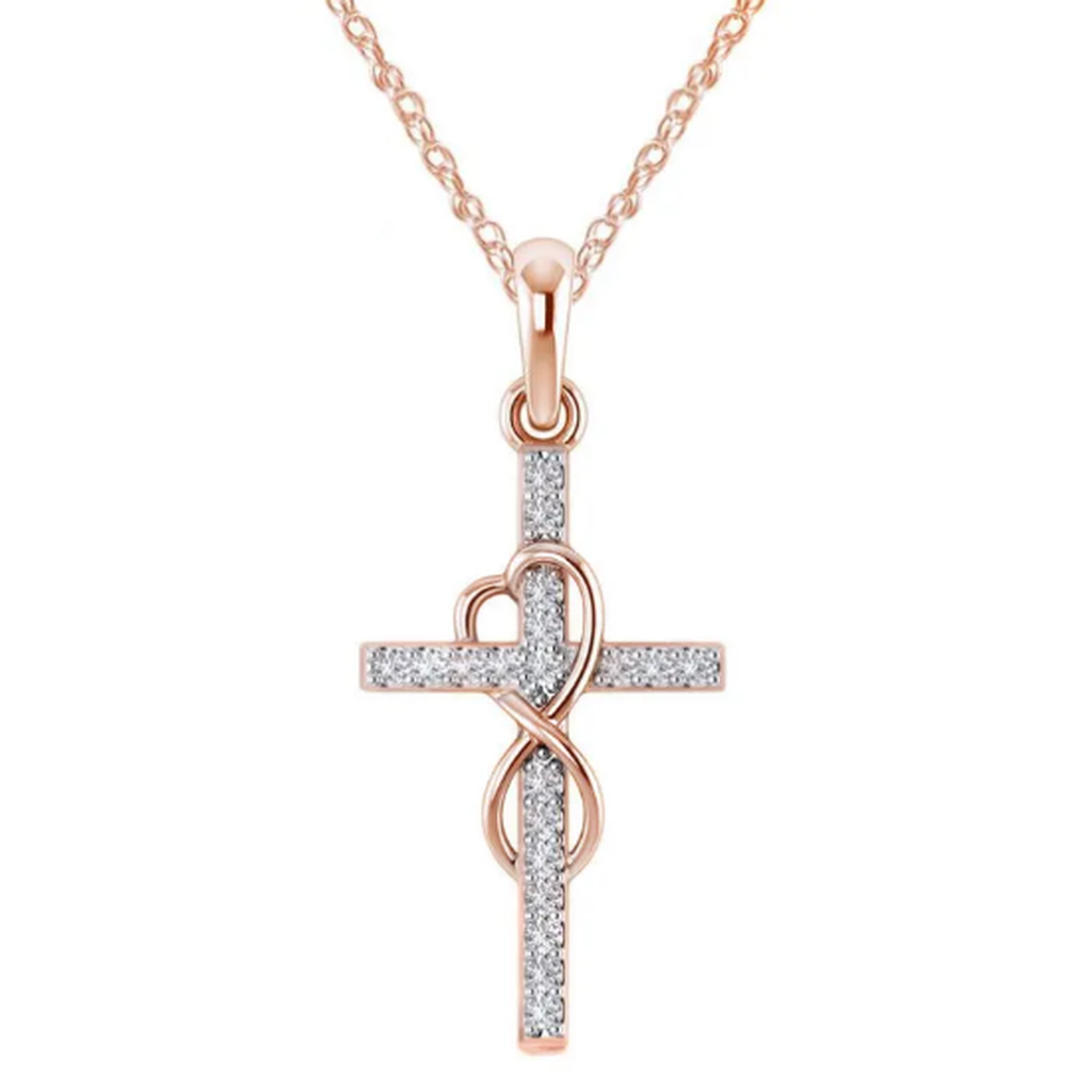 Cross Necklace in Stainless Steel