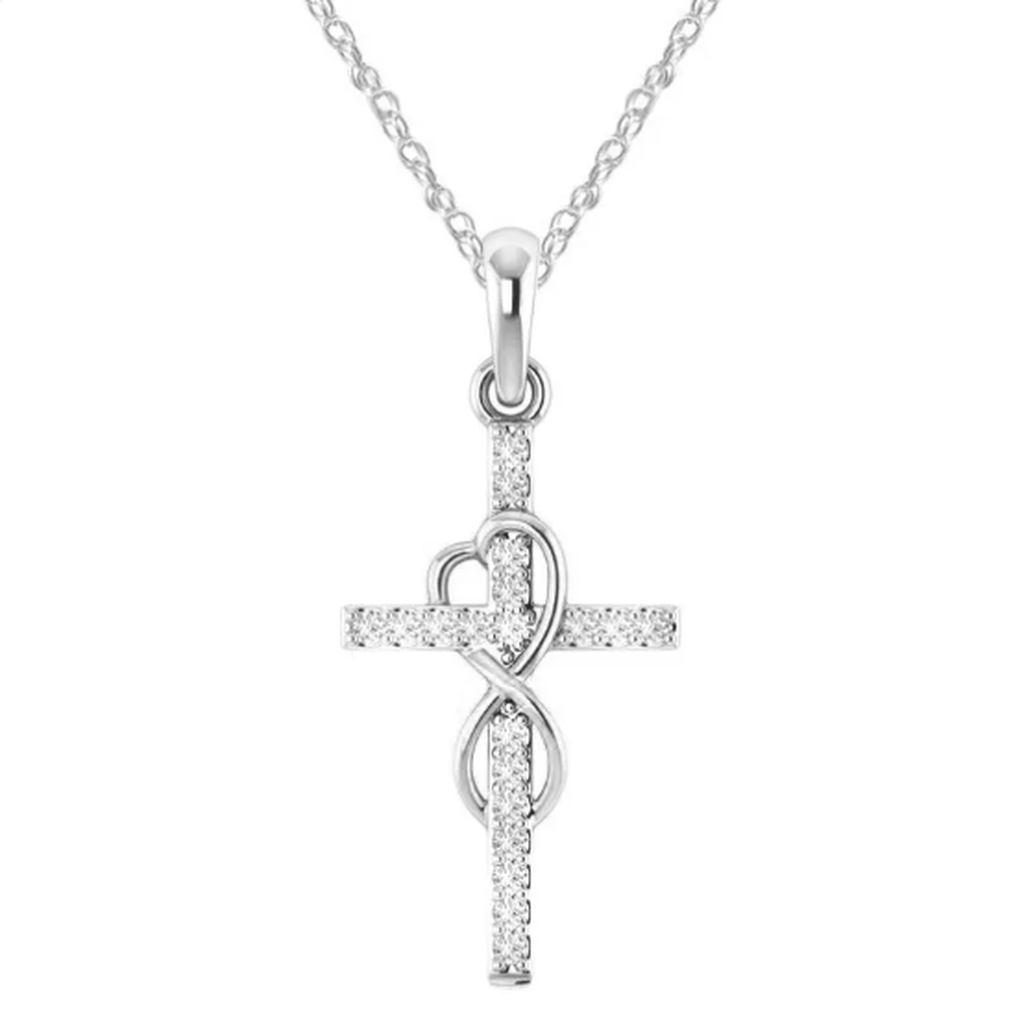 Cross Necklace in Stainless Steel