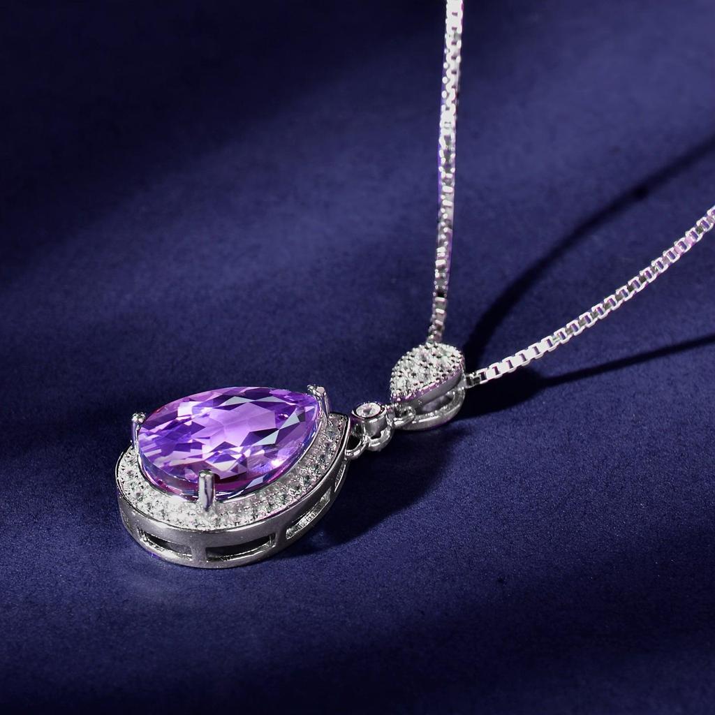 Ivonne Necklace with Amethyst