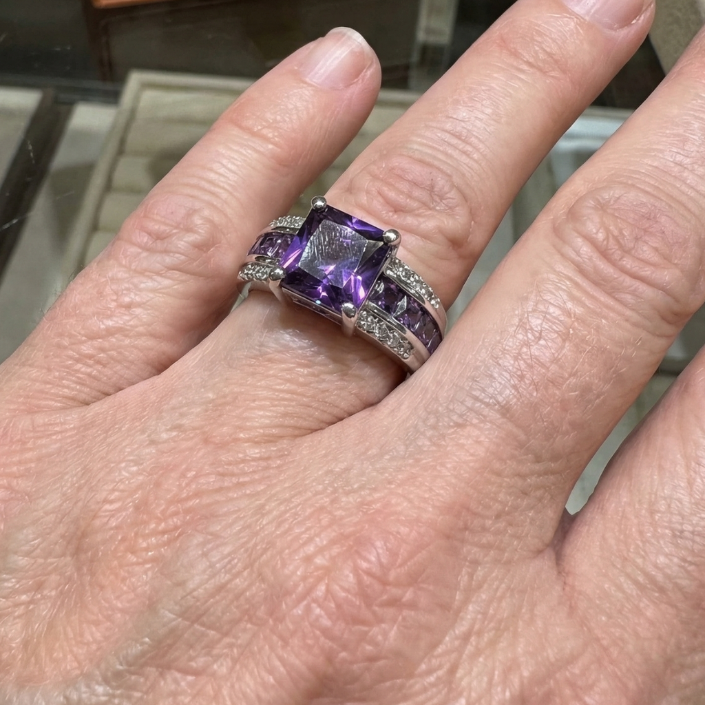 Kassira Lilacmont Ring | White Gold