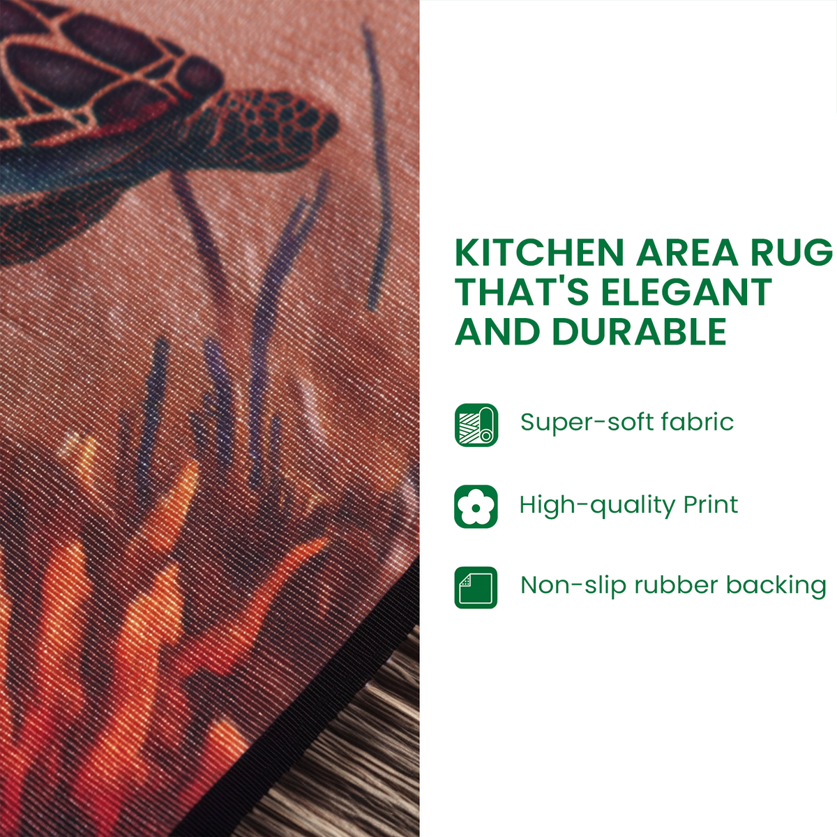 Non-Slip Kitchen Rug – Nativo