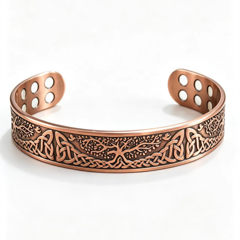 Copper Bracelet “Roots”