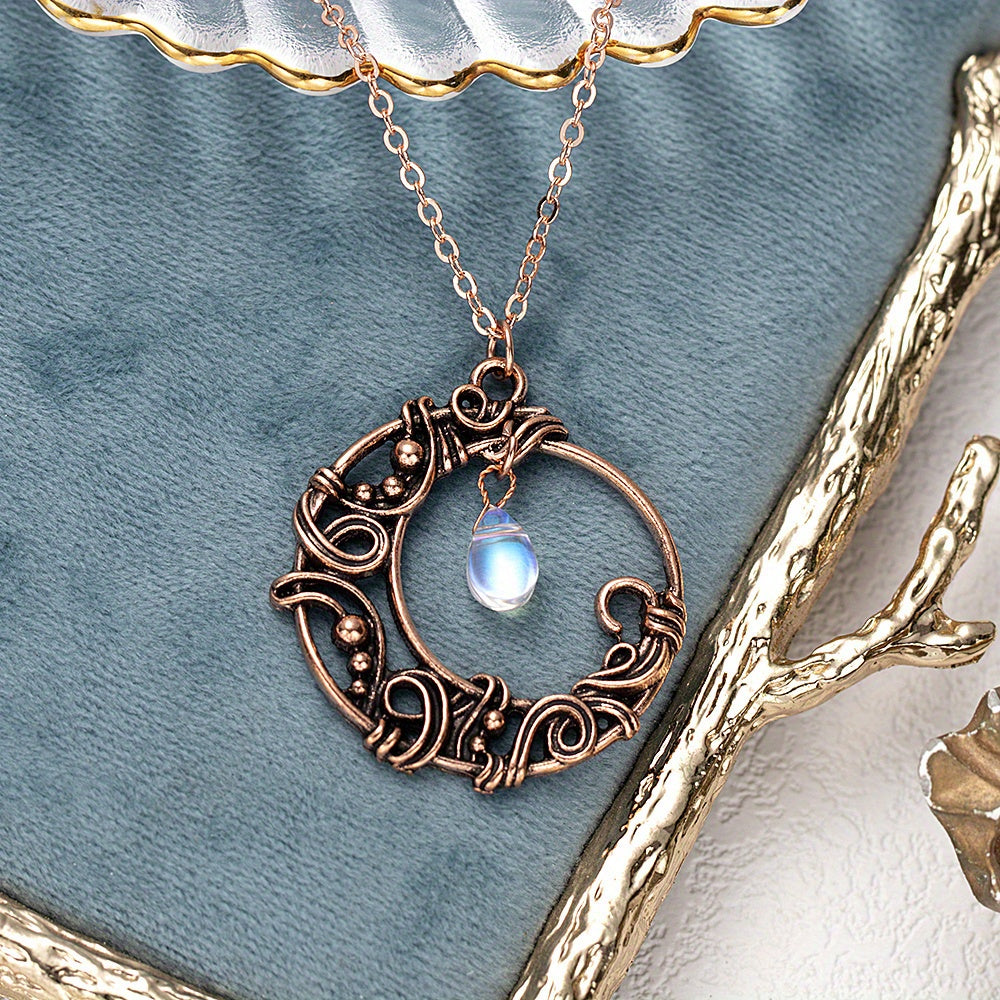 Copper Necklace “Drop”