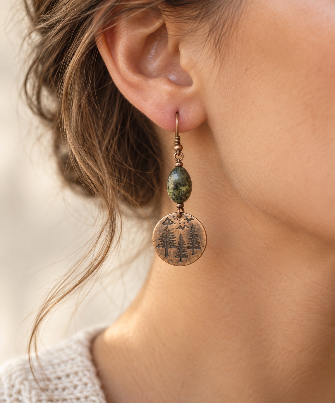 Aspen Copper Earrings