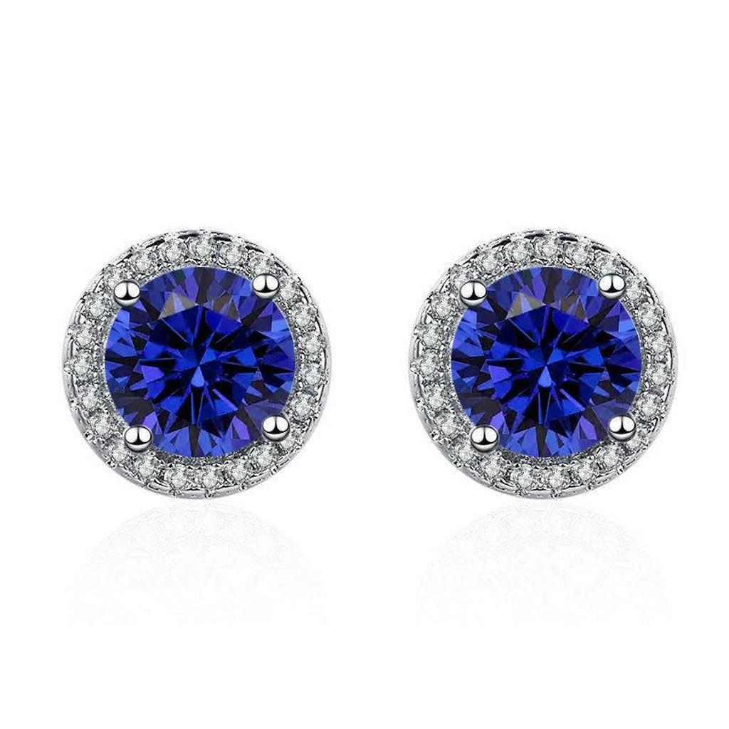 Lúcia Celestine Earrings | White Gold