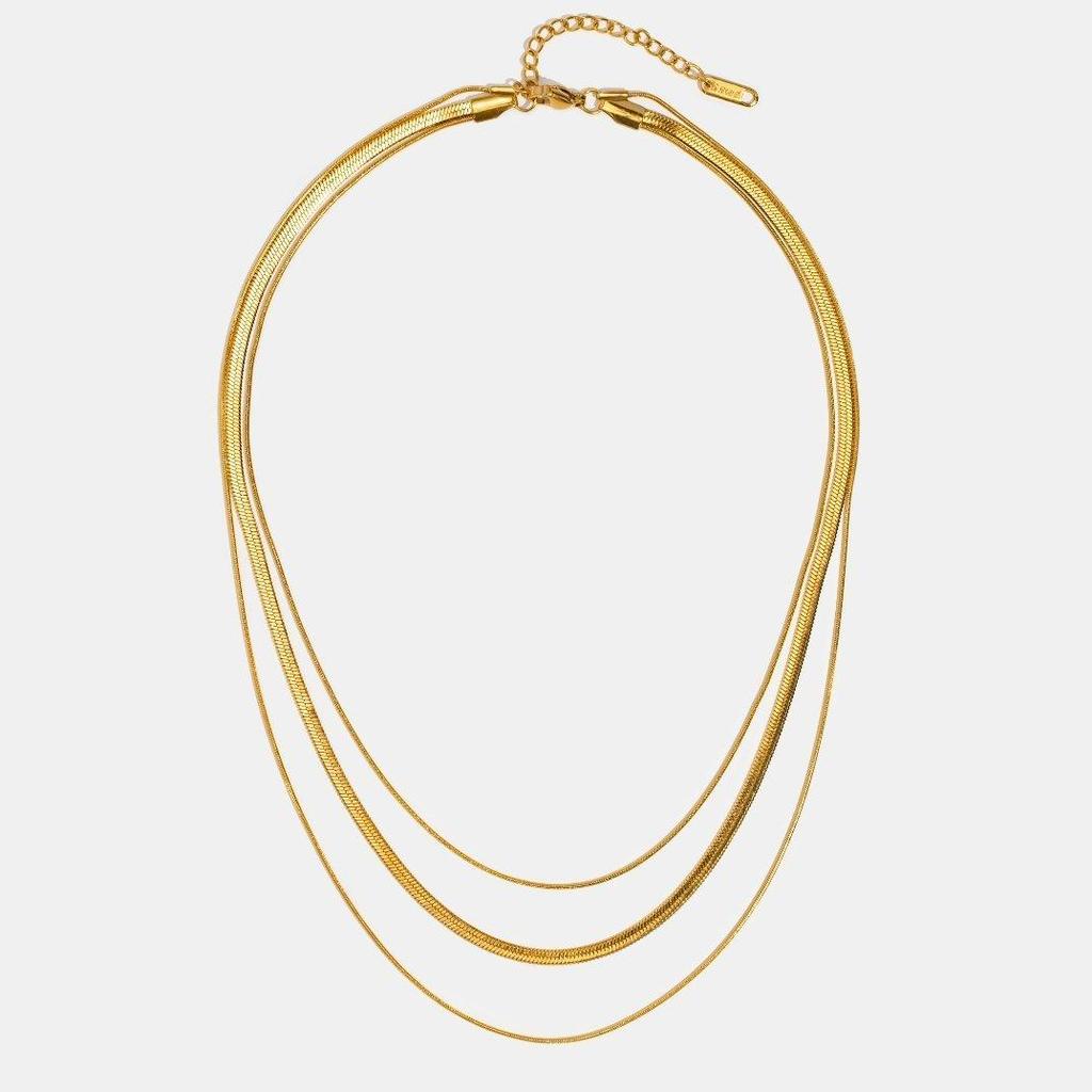 Layered Gold Necklace