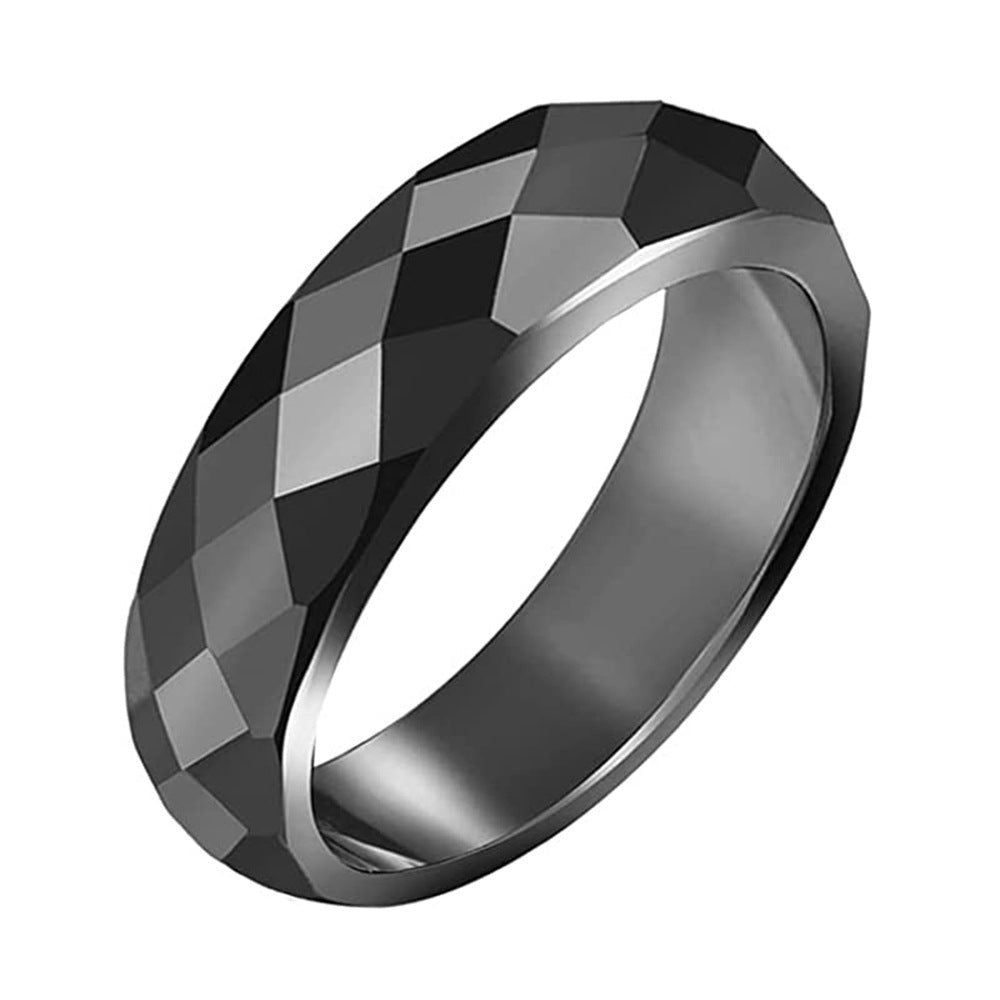 Minimalist Faceted Ring
