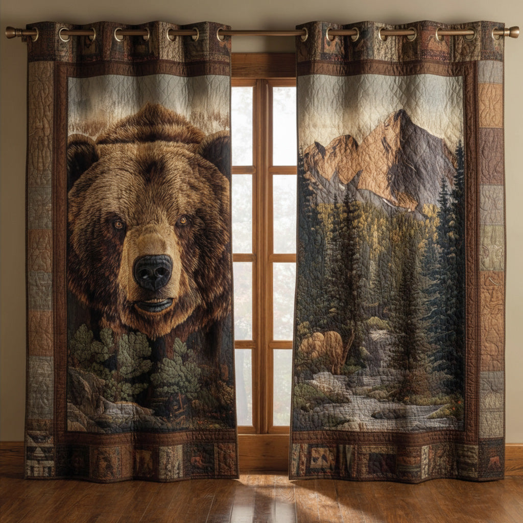 Quilted Curtains – Mountain Pursuit