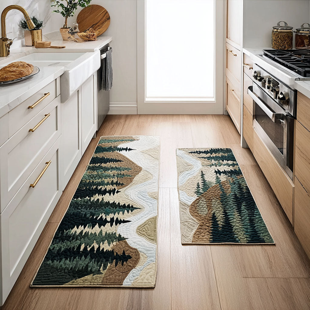 Non-Slip Kitchen Rug – Nature Landscape
