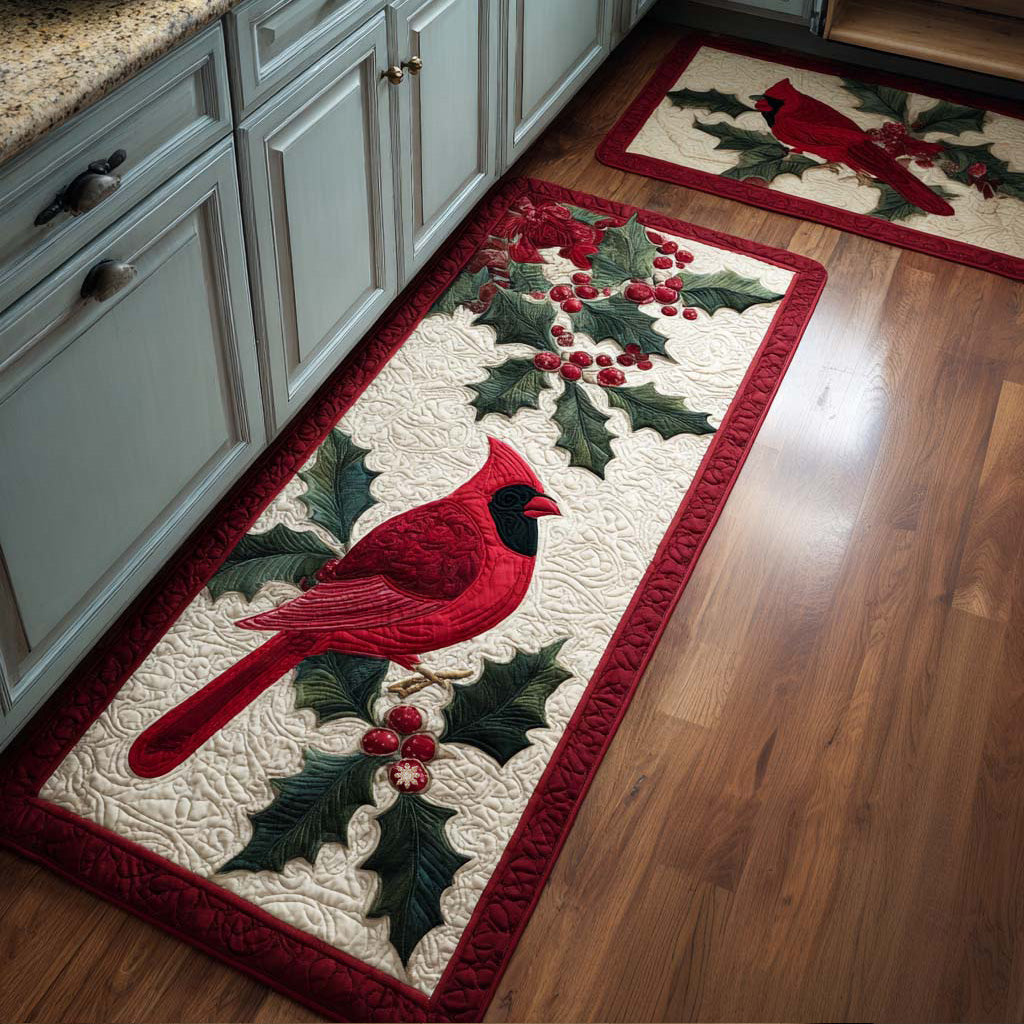 Non-Slip Kitchen Rug – Christmas Kitchen Rug Seasonal Atmosphere
