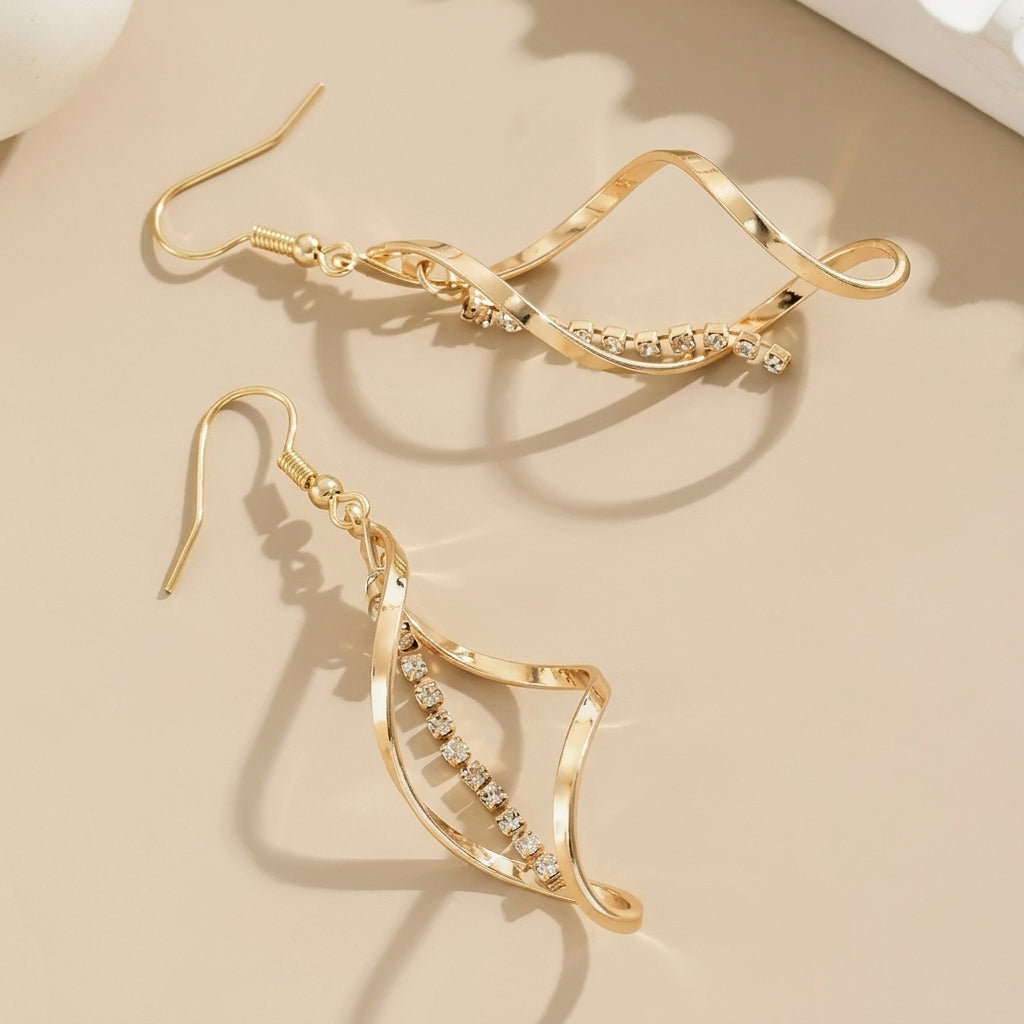 Earrings “Sun Spiral”