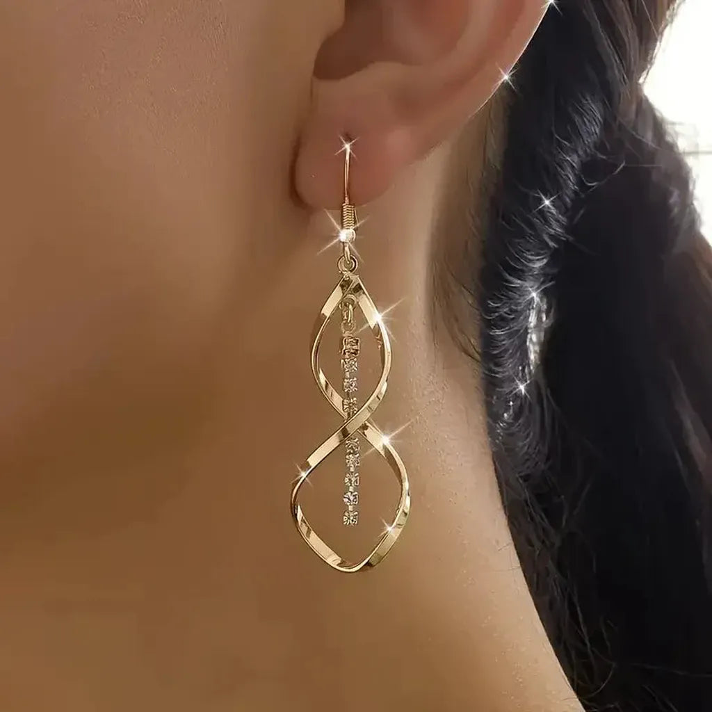 Earrings “Sun Spiral”