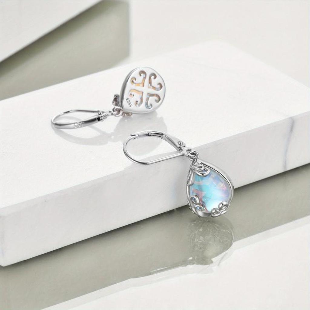 Earrings “Free Spirit” with Moonstone