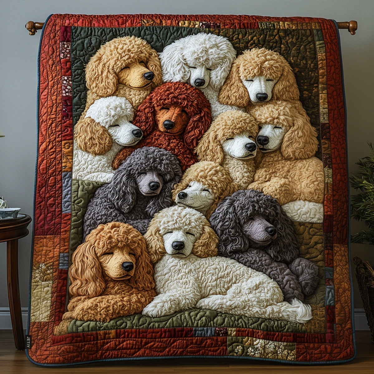 Quilted Blanket – Posh Poodles