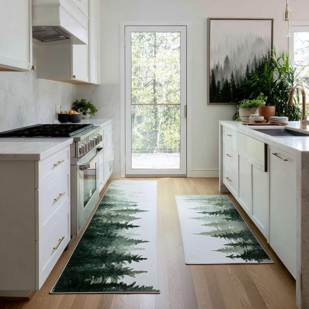 Non-Slip Kitchen Rug – Kitchen Floor Calm Valley