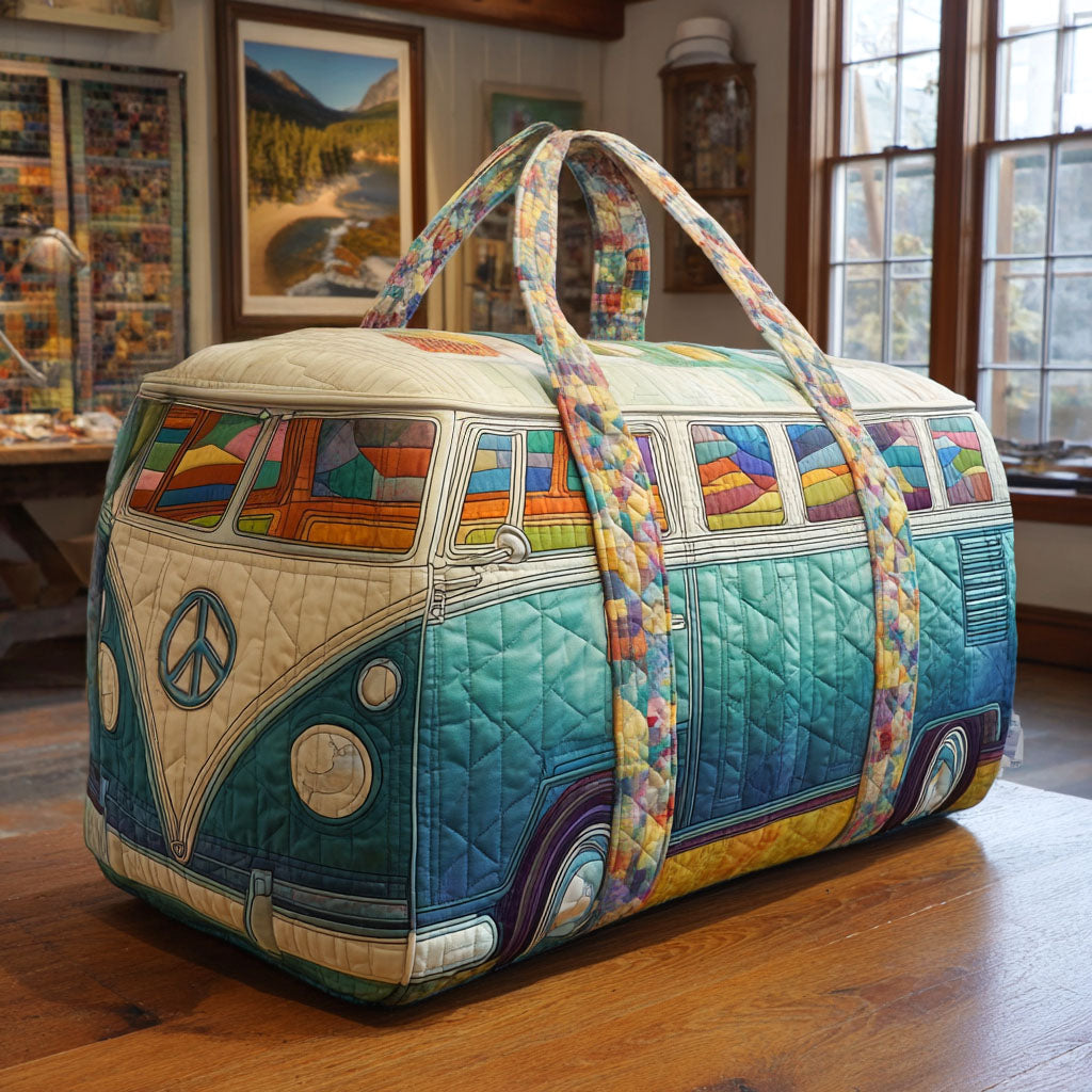 Quilted Travel Bag – Retro on the Road