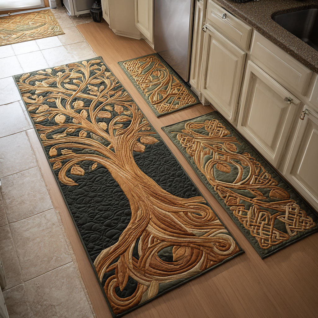 Non-Slip Kitchen Rug – Roots and Warm Light