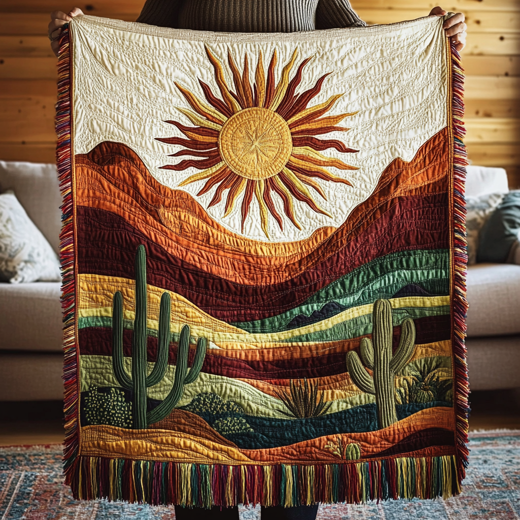 Woven Blanket – Saguaro Magic