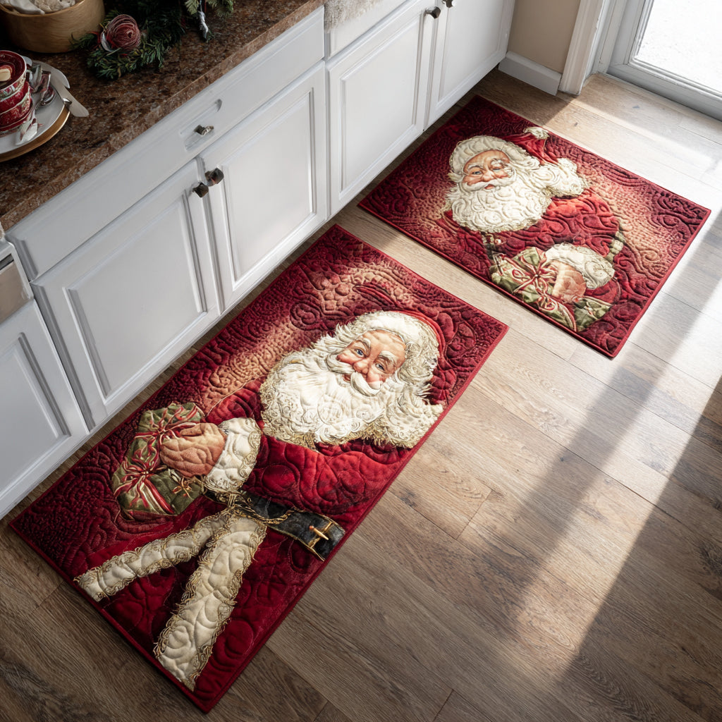 Non-Slip Kitchen Rug – Christmas Santa Claus
