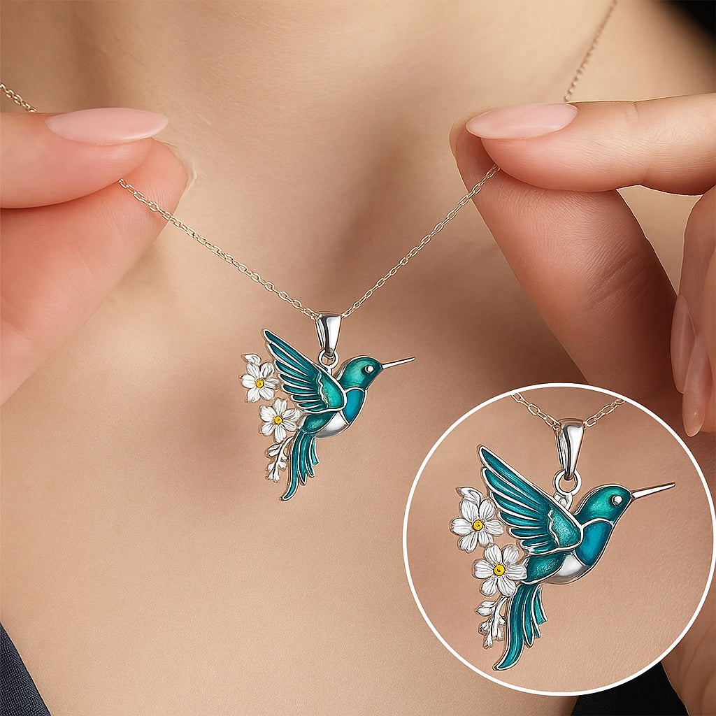 Gift Set: Necklace with Caviar Pendant and Earrings