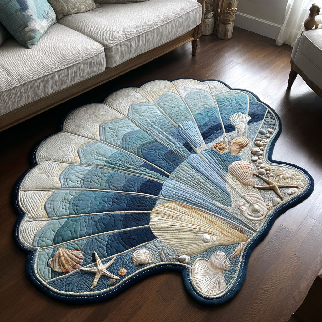 Shaped Rug – Shell Shape
