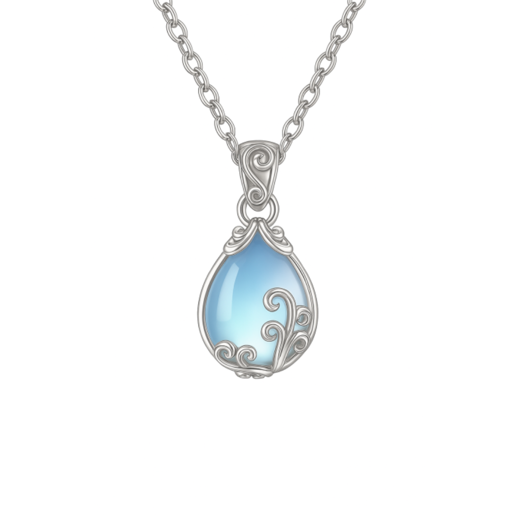 Soraia Necklace with Moonstone