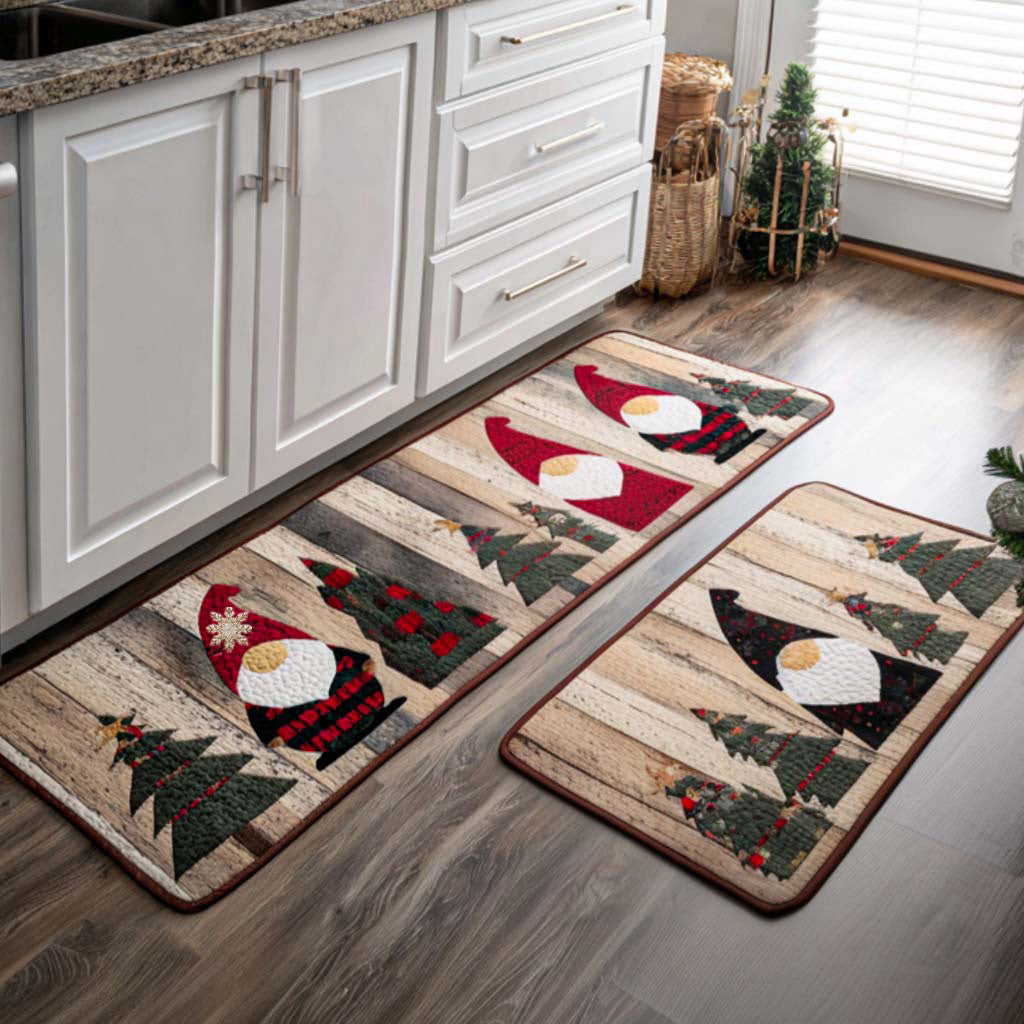 Non-Slip Kitchen Rug – Winter Kitchen Rug Sparkling Snow