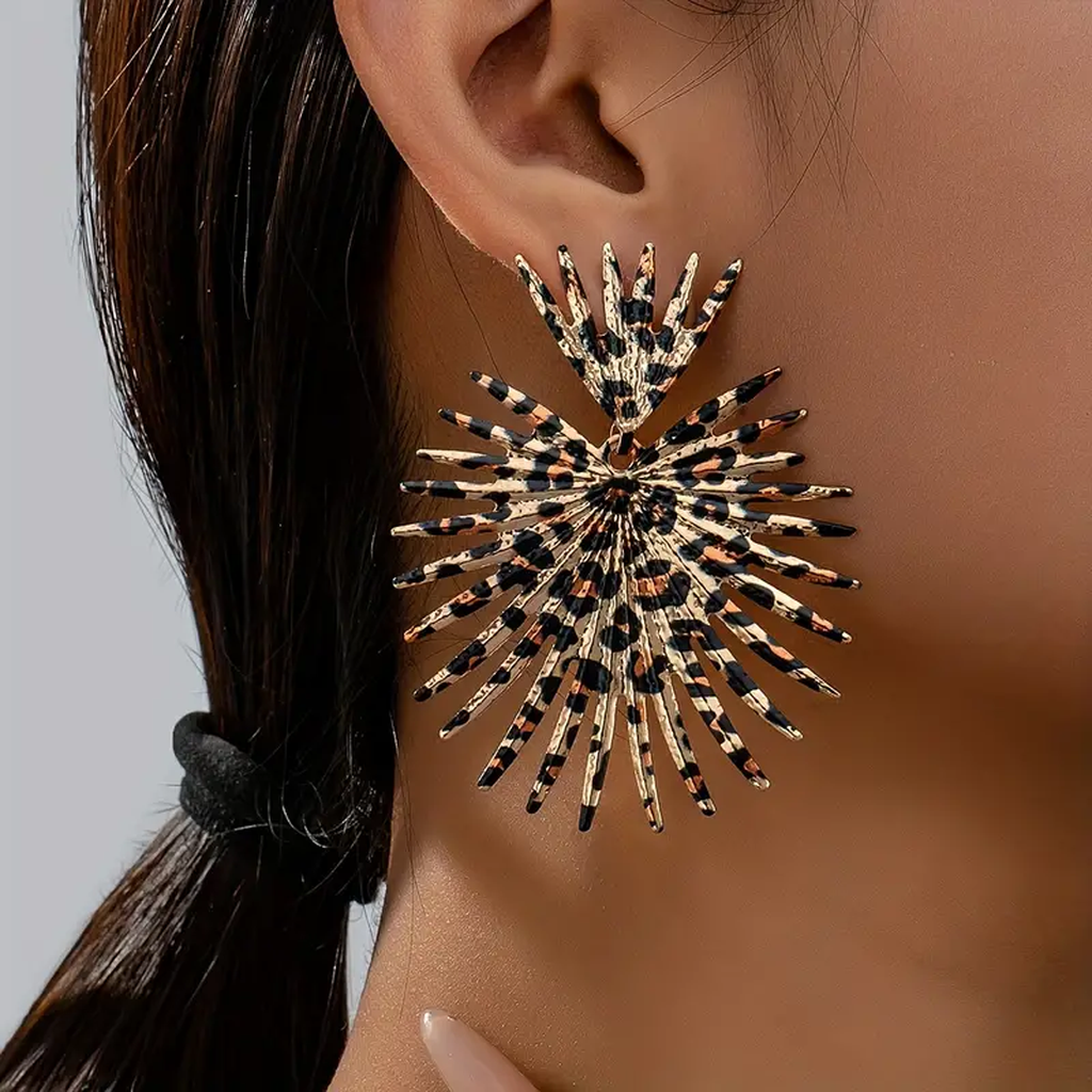 Vintage Earrings with Thorns