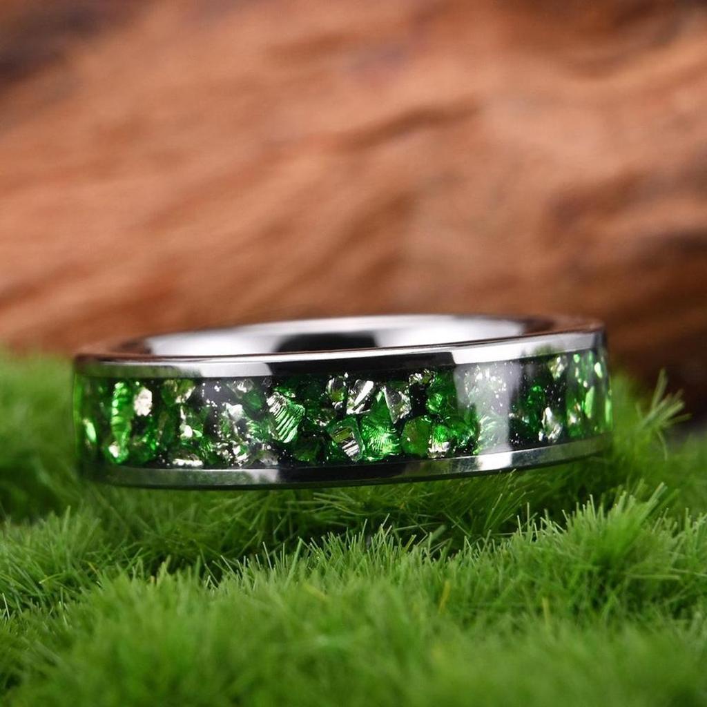 Viridian – Tungsten Carbide Ring