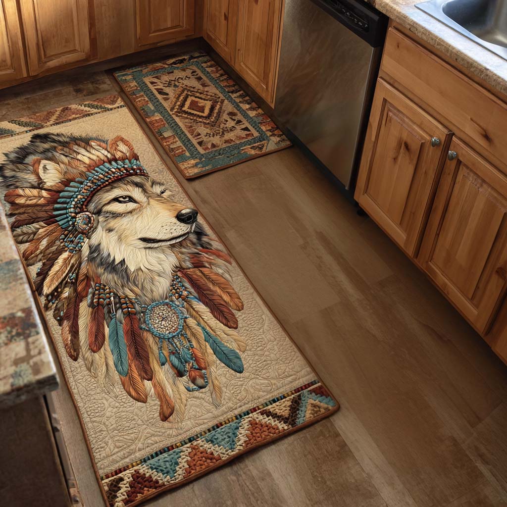 Non-Slip Kitchen Rug – Dreamcatcher Design