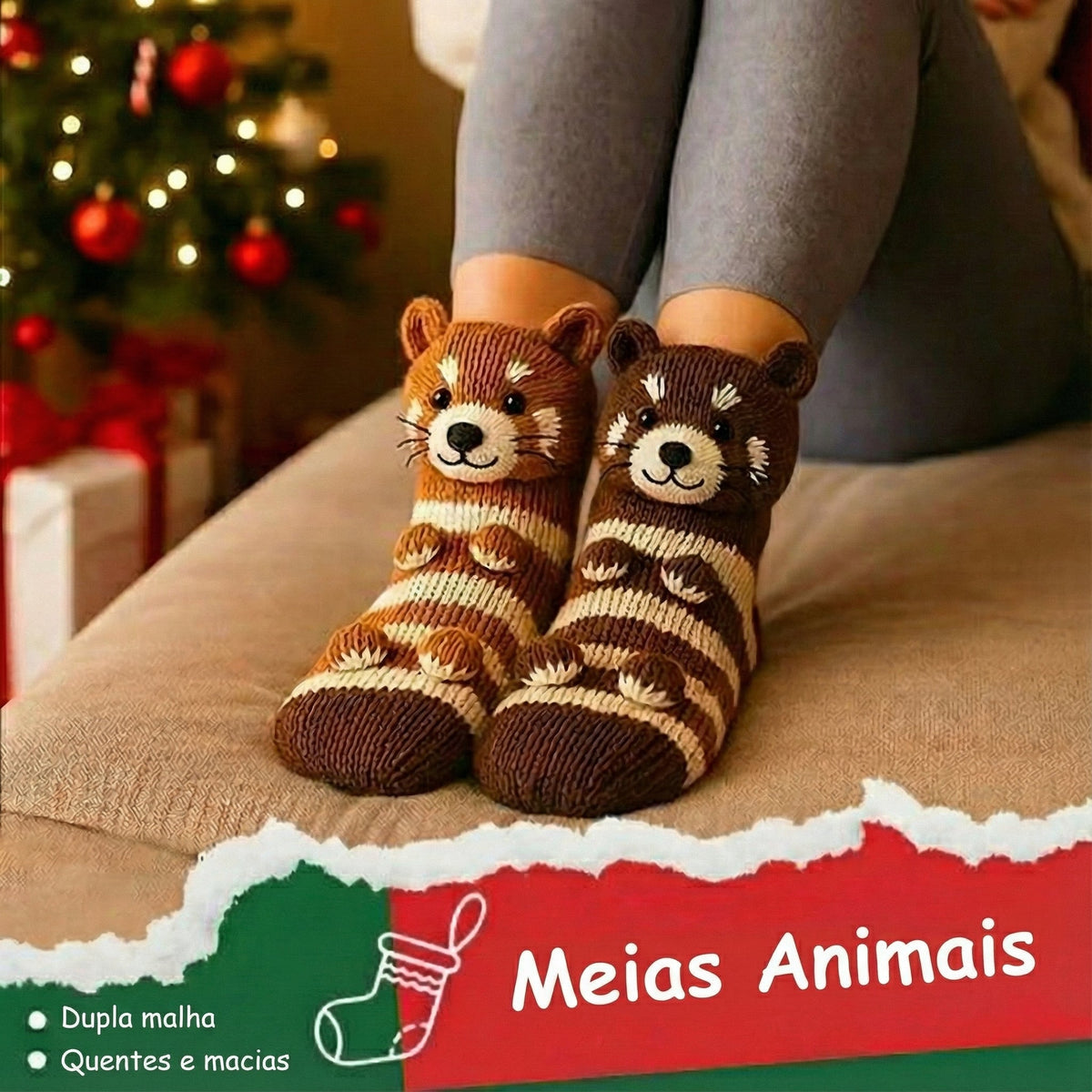 Georgia - Animal Motif Socks