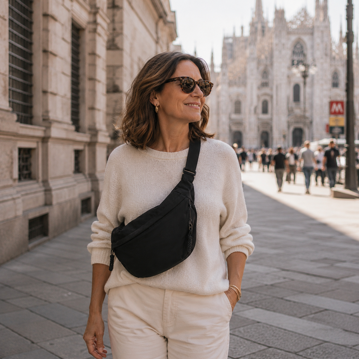 Lena | Shoulder Bag in Black