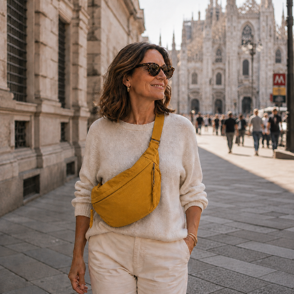 Johanna | Shoulder Bag in Ochre