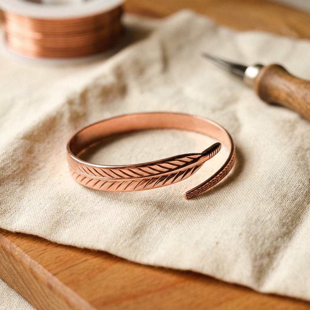 Luma & Reed Copper Bracelet “Root”