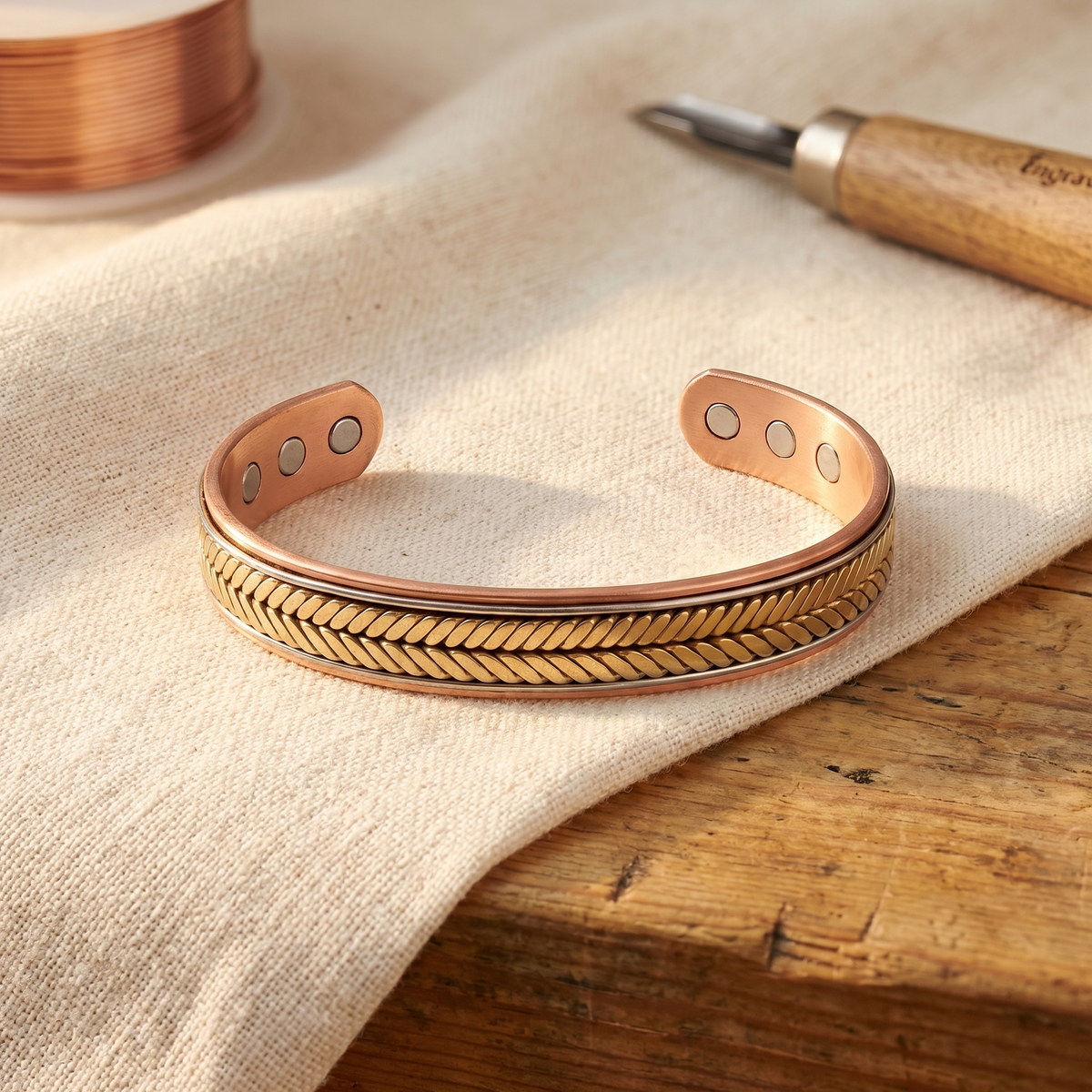 Luma & Reed Copper Bracelet “Harvest”