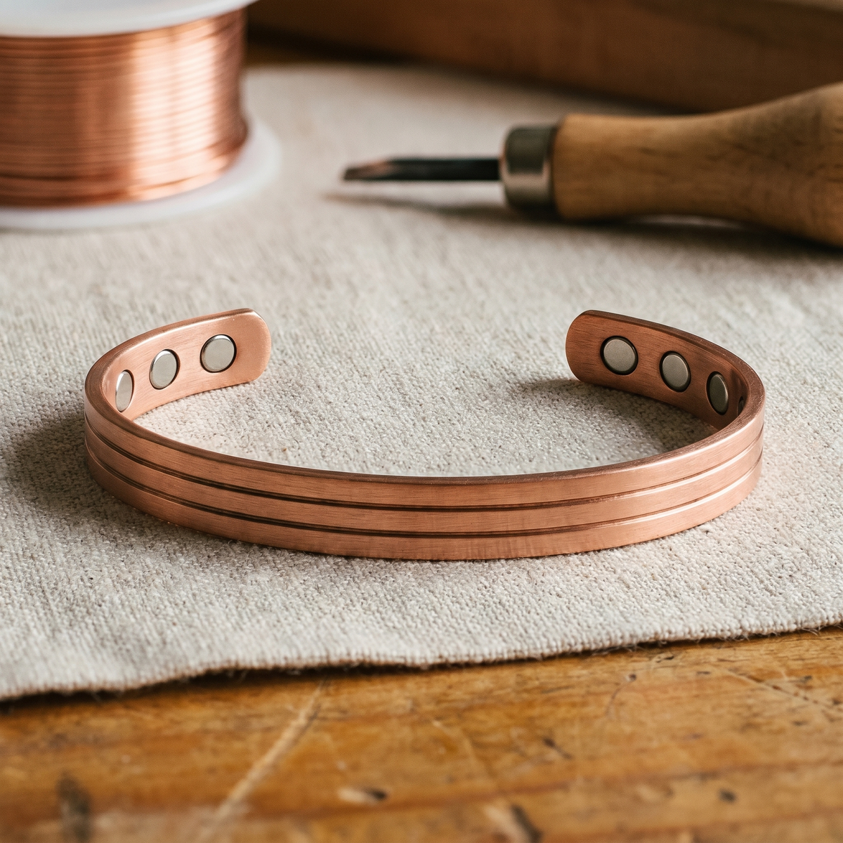 Luma & Reed Copper Bracelet “Core”
