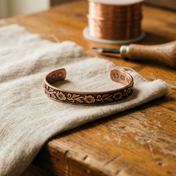 Luma & Reed Copper Bracelet “Vine”