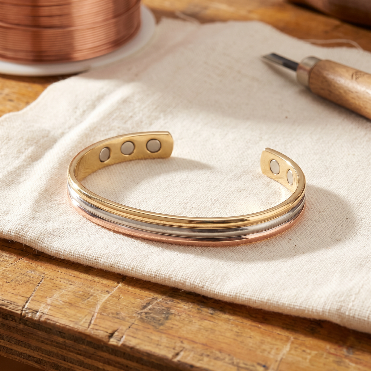Luma & Reed Copper Bracelet “Highland”