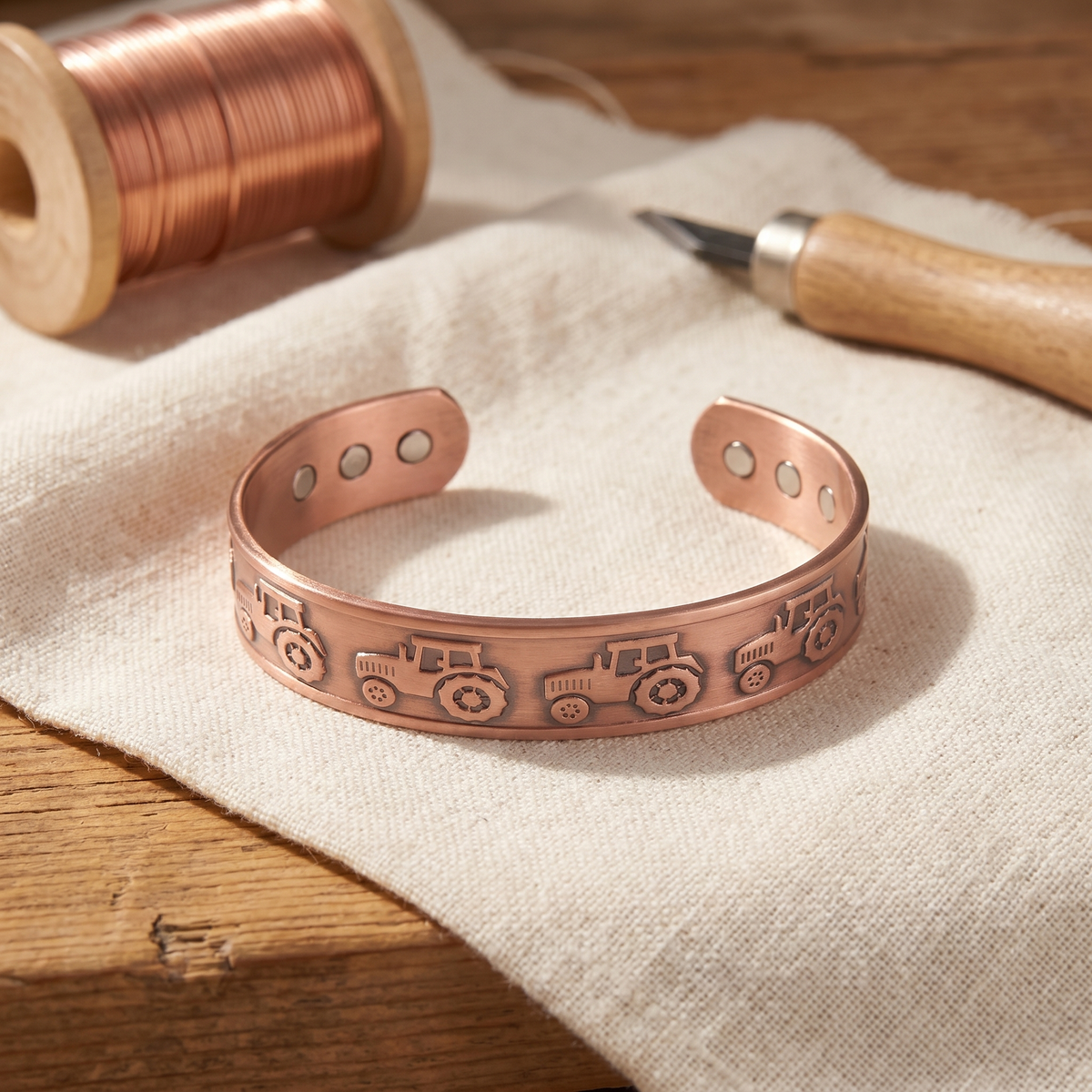 Luma & Reed Copper Bracelet “Slope”