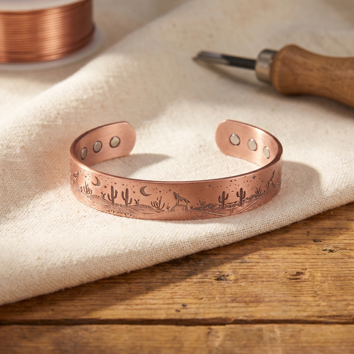 Luma & Reed Copper Bracelet “Bay”