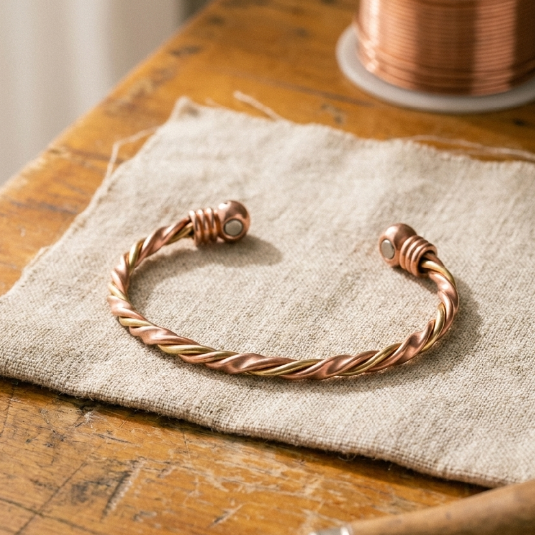 Luma & Reed Copper Bracelet “River Course”