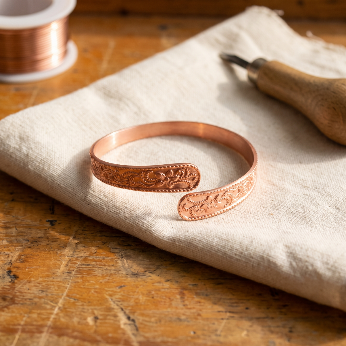 Luma & Reed Copper Bracelet “Moor”