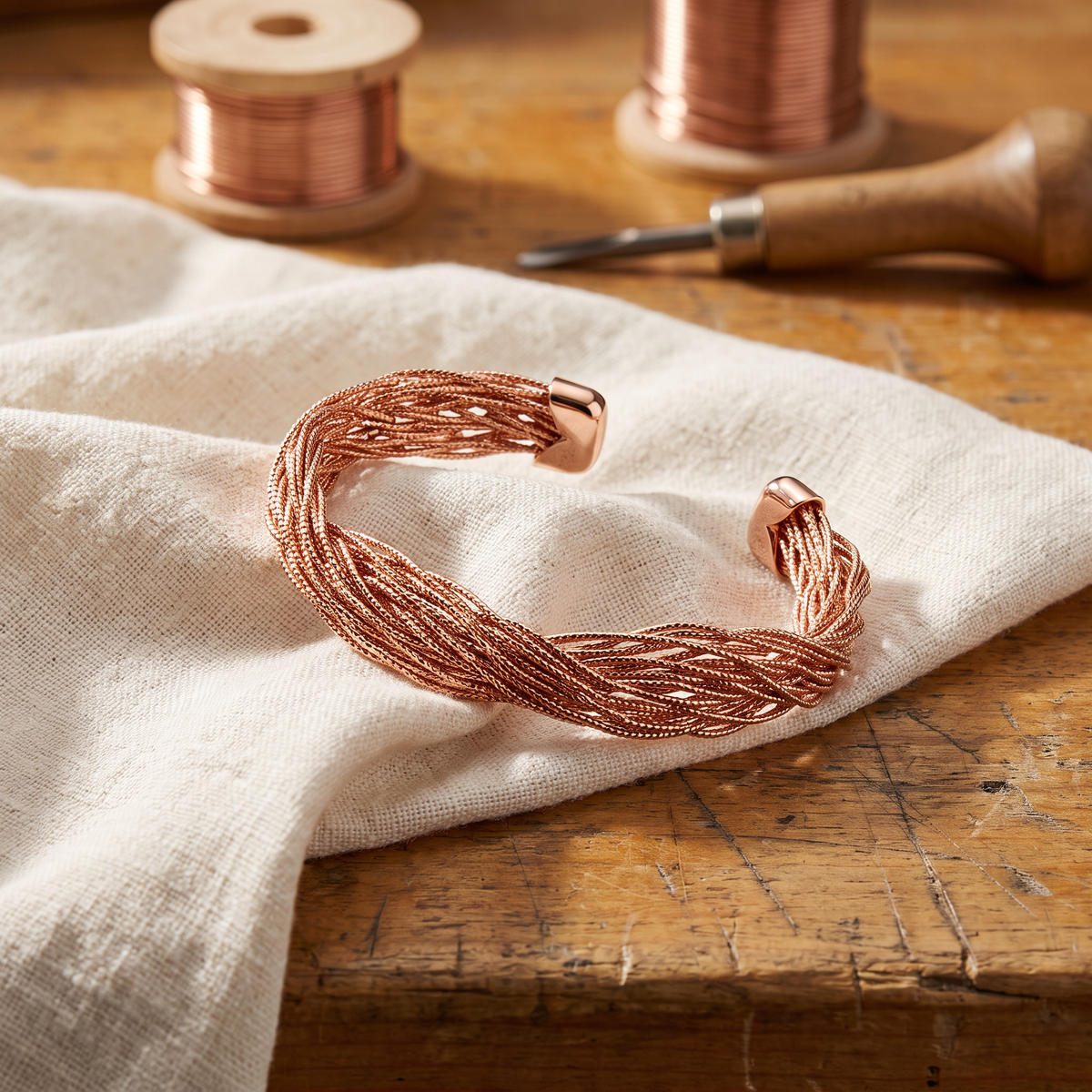Luma & Reed Copper Bracelet “Finch”