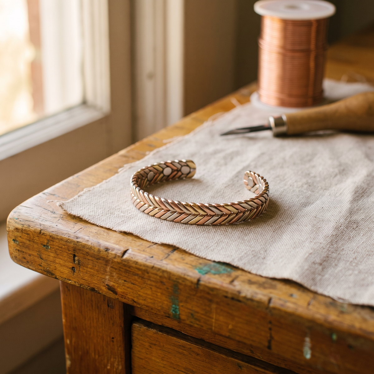 Luma & Reed Copper Bracelet “Copse”