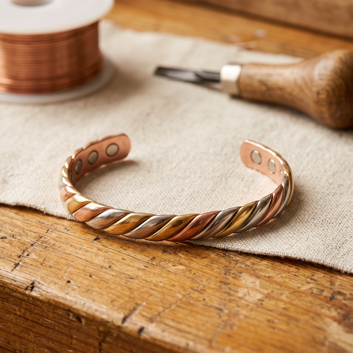 Luma & Reed Copper Bracelet “Moor Spark”