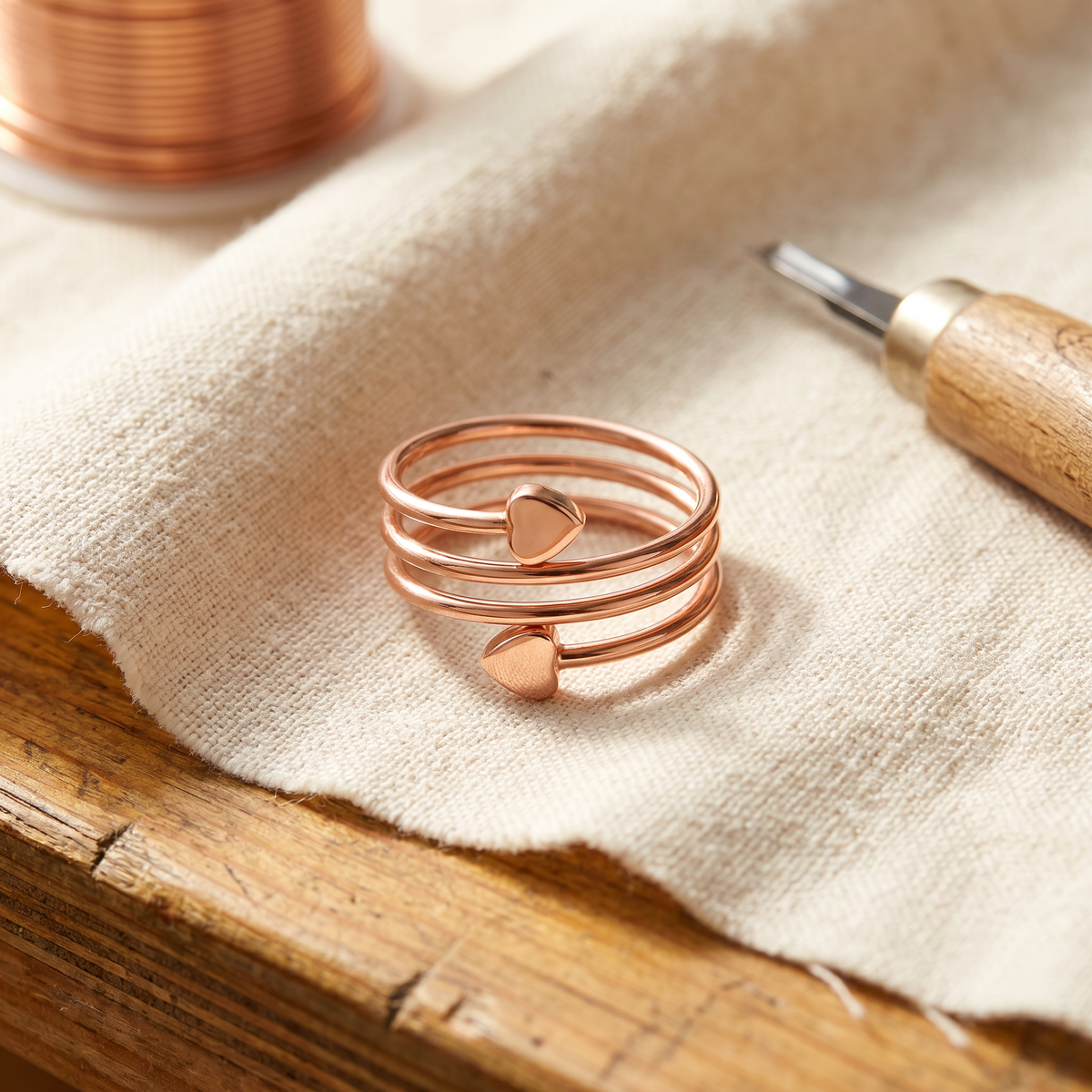 Luma & Reed Copper Ring “Warmth”